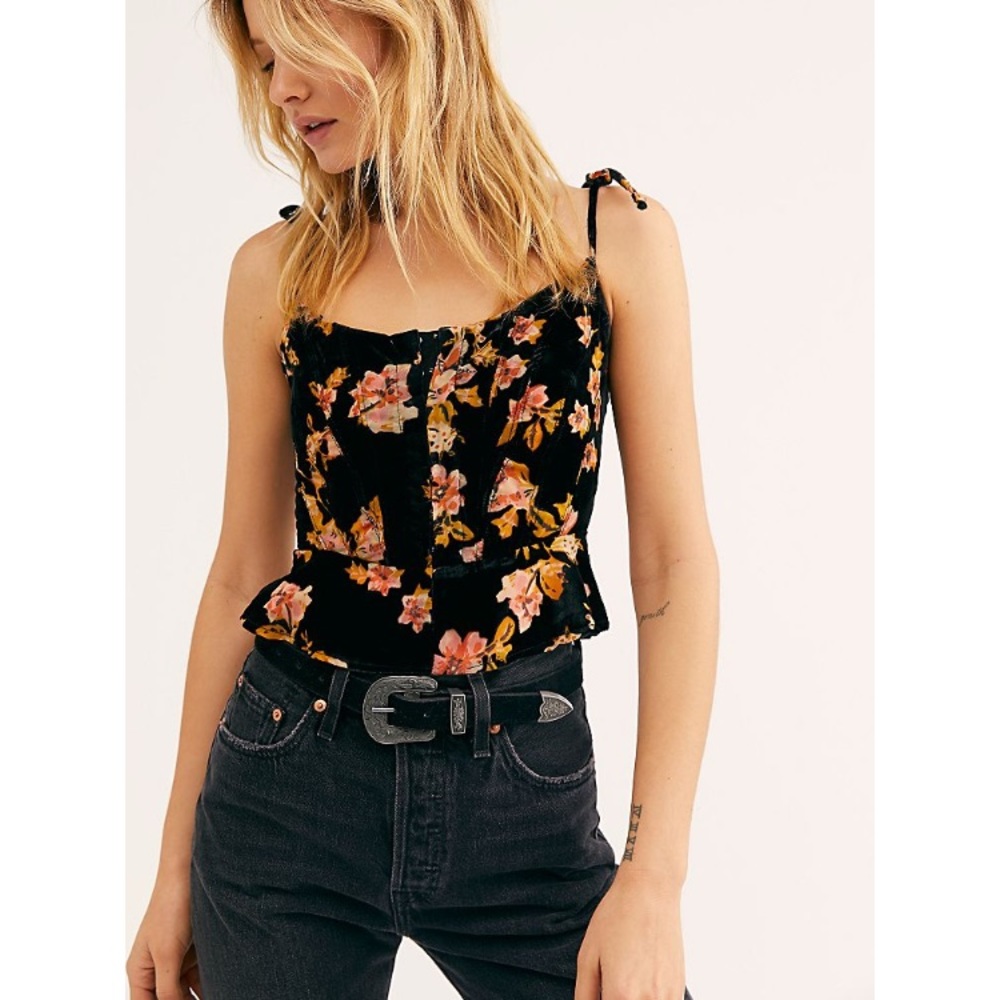 *SOLD* Free People Together Forever Corset Top